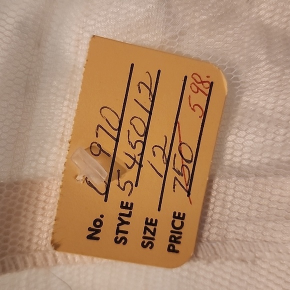 Vtg Stunning Victorian silk  Wedding gown sold as is - Picture 10 of 12